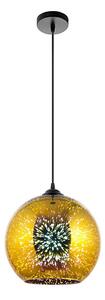 Venti Żyrandol na lince 1xE27/60W/230V śr. 30 cm złoty VE0067