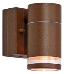 Zewnętrzna Lampa Markslöjd, Luno, ściemnialny, brąz rdzawy, aluminium, skandynawski