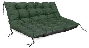 Zestaw poduszek ogrodowych na palety Aio Factory 120x80x40 cm zielony 1szt