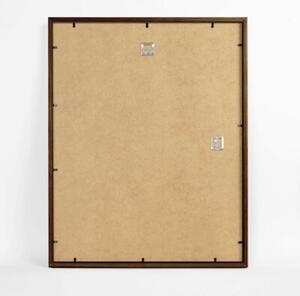 Ramka na zdjęcia 2x 15x21 cm 3x 13x18 cm brązowa galeria na 5 zdjęć multirama 40x50 cm FRAMAI®