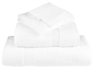 Zestaw 6-częściowy ręczników premium solund, biały, 600 g/cm²