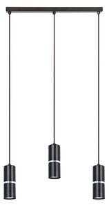 Lampa wisząca z 3 metalowymi kloszami - 12X A562 A5-P89