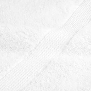 Ręczniki premium, solund, 4 szt., białe, 80x200 cm, 600 g/m²