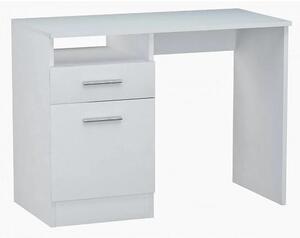 Białe biurko do pokoju dziecięcego 100 cm H4-D63