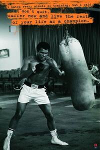 Plakat, Obraz Muhammad Ali - Sandsack, (61 x 91.5 cm)
