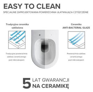 Miska WC HYDROSAN NERO-WH-03 Owalny Biały
