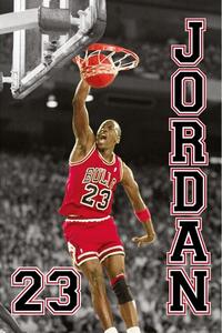 Plakat, Obraz Michael Jordan, (61 x 91.5 cm)