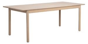 Rozkładany stół z litego drewna dębowego 90x205 cm Derrymore – Rowico