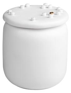 Biały porcelanowy pojemnik na kawę COFFEE BEANS