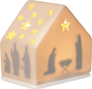 Räder Biały porcelanowy świecznik CRIB