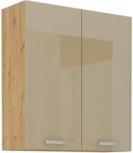 Szafka kuchenna wisząca górna ARTISAN HG 80 G-90 2F Cappucino/Dąb Artisan