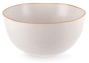 Miska ceramiczna beżowa 18 cm, 1,2 l