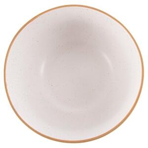 Miska ceramiczna beżowa 18 cm, 1,2 l
