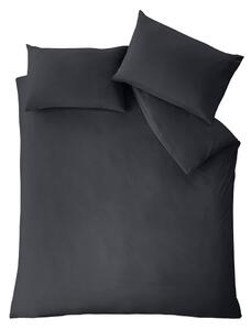 Czarna pościel dwuosobowa 200x200 cm So Soft Non Iron – Catherine Lansfield