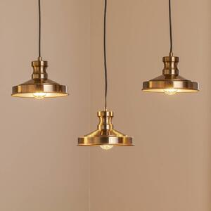 Lampa wisząca Berceste 9263 Opviq, możliwość ściemniania, mosiężny / złoty, salon / jadalnia, metal