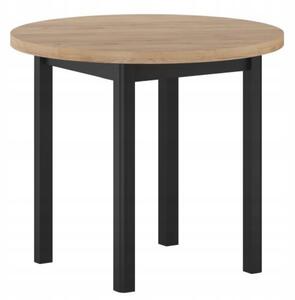 Stół do jadalni 80 x 80 cm kolor dąb złoty craft FURNITEX ST 24-FX