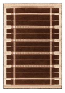 Brązowy/beżowy wełniany dywan tkany ręcznie 160x230 cm – Asiatic Carpets