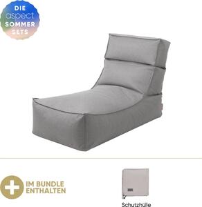 Leżak ogrodowy Blomus – STAY – wraz z BEZPŁATNYM pokrowcem ochronnym Stone