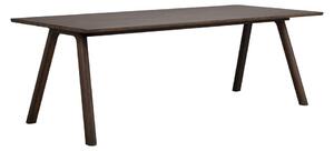 Rozkładany stół z litego drewna dębowego 95x220 cm Clapperton – Rowico