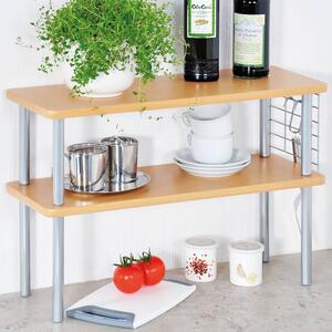 KESPER Półka kuchenna 38 X 55 X 20 cm Brązowy 27822