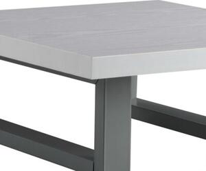 Dwuczęściowy zestaw mebli do łazienki, ceramiczny, biały