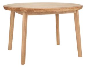 Stół rozkładany Tondo, drewniany, do jadalni, dębowy