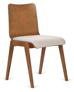 Krzesło Link A-2130, smukłe, drewniane
