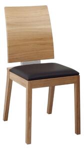 Klasyczne krzesło Terra drewniane, tapicerowane