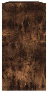 Regał na książki/szafka, przydymiony dąb, 50x25x80 cm
