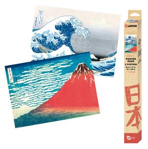 Zestaw upominkowy Hokusai - Red Fuji Wave