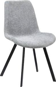HOMLA Krzesło SILLA Szare 52x60x83,5 cm