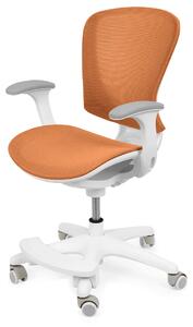 Ergonomiczne krzesło do biurka dla dziecka XD - pomarańczowe