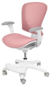 Ergonomiczne krzesło do biurka dla dziecka XD - różowy