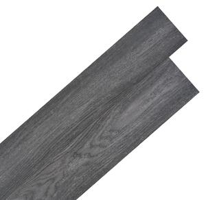 Samoprzylepne panele podłogowe PVC, 2,51 m², 2 mm, czarno-białe