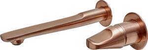 Teka Sense bateria umywalkowa podtynkowa różowe złoto 91461020G3