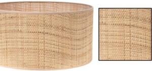 Lampa podłogowa trójnóg biały Light Home LH Rattan 1xE27 44cm abażur walec beżowy