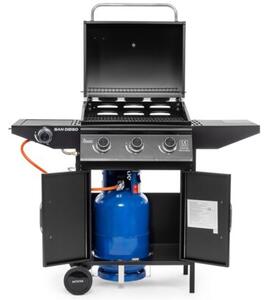 Grill ogrodowy gazowy ACTIVA San Diego 19689GD 12.8kW 55 x 40 cm