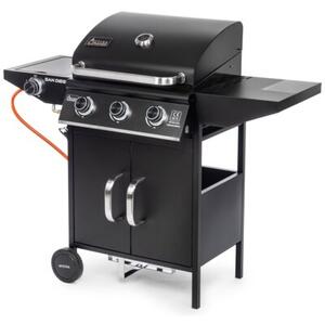 Grill ogrodowy gazowy ACTIVA San Diego 19689GD 12.8kW 55 x 40 cm