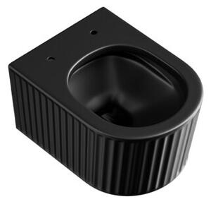Miska WC HYDROSAN LUMA-MTB-RIM-03 Owalny Czarny mat