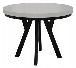 STÓŁ OKRĄGŁY ROZKŁADANY METAL LOFT SALON KUCHNIA POKÓJ 110cm+2x50cm