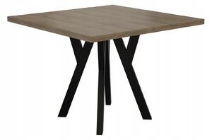 STÓŁ ROZKŁADANY NOGA METAL SALON KUCHNIA 100cm+2x50cm