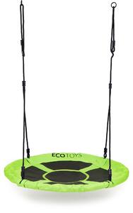 Huśtawka ogrodowa 100 cm, zielona ECOTOYS