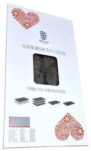 3 szt. SCHIEFER Fliesana - Wodoodporne płytki samoprzylepne do łazienki i kuchni - Nowoczesny design - Efekt naturalnego kamienia - Naklejane na płytki kuchenne