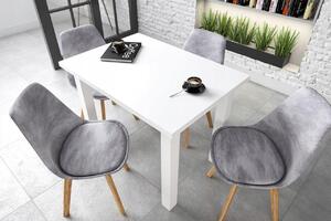 Stół do jadalni 70 x 100 cm kolor biały FURNITEX MONTE