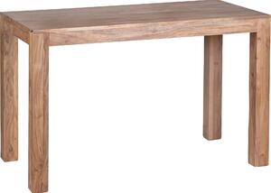 Stół do jadalni z litego drewna akacjowego 120 cm stół do jadalni drewniany