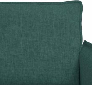 Nowoczesna moduÅowa kanapa w ciemnej zieleni z ergonomicznym designem i trwaÅÄ konstrukcjÄ