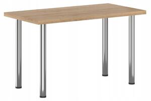 Stół do jadalni 67 x 128 cm kolor dąb złoty craft FURNITEX ST(B)-FX