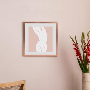 Ramka na zdjęcia 30x30 cm rama MDF kolor miedziany FRAMAI®