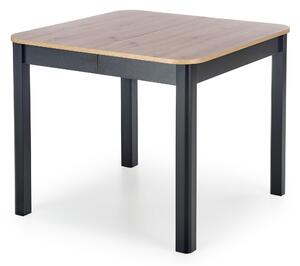 ST46M stół rozkładany 90-130 cm dąb artisan/ czarny