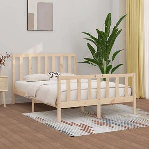 Podwójne łóżko z naturalnej sosny 160x200 cm - Ingmar 6X